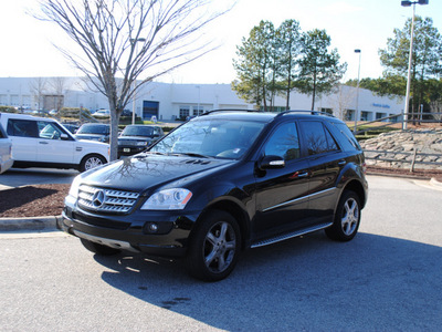 mercedes benz m class 2008 black suv ml350 gasoline 6 cylinders all whee drive automatic 27511