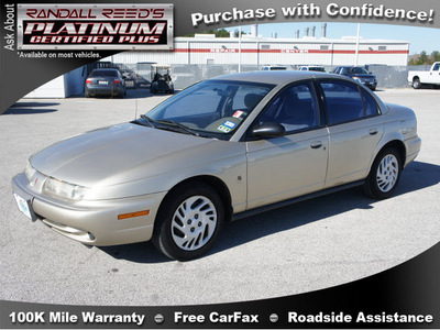 saturn s series 1999 gold sedan sl2 gasoline 4 cylinders twin cam front wheel drive automatic 77388