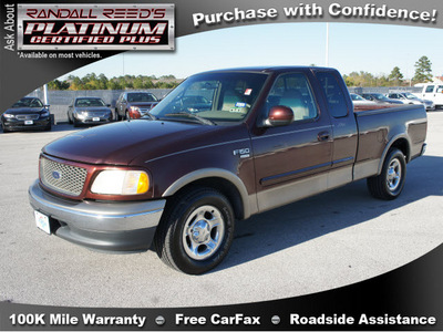 ford f 150 2001 dk  brown lariat gasoline 8 cylinders rear wheel drive automatic 77388