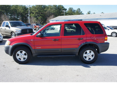 ford escape 2001 red suv xlt gasoline 6 cylinders 4 wheel drive automatic 77388