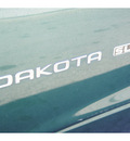 dodge dakota 2001 green slt gasoline 8 cylinders 4 wheel drive automatic 77388