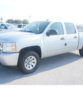 chevrolet silverado 1500 2011 silver ls flex fuel 8 cylinders 4 wheel drive 4 spd auto,elec cntlled l 77090