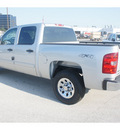 chevrolet silverado 1500 2011 silver ls flex fuel 8 cylinders 4 wheel drive 4 spd auto,elec cntlled l 77090