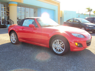 mazda mx 5 miata 2012 red mx 5 gasoline 4 cylinders rear wheel drive automatic 32901