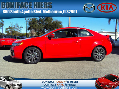 kia forte 2012 red coupe sx gasoline 4 cylinders front wheel drive 6 speed manual 32901