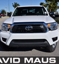 toyota tacoma 2012 white gasoline 4 cylinders 2 wheel drive automatic 32771