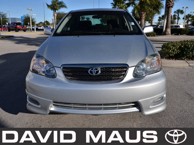 toyota corolla 2006 silver sedan s gasoline 4 cylinders front wheel drive automatic 32771