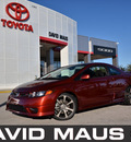 honda civic 2006 red coupe si gasoline 4 cylinders front wheel drive 6 speed manual 32771