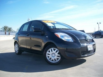 toyota yaris 2009 blkblack hatchback gasoline 4 cylinders front wheel drive 4 speed automatic 90241