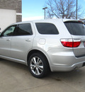 dodge durango 2012 silver suv r t gasoline 8 cylinders all whee drive automatic 80301