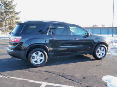 gmc acadia 2010 black suv sle awd gasoline 6 cylinders all whee drive automatic 55124