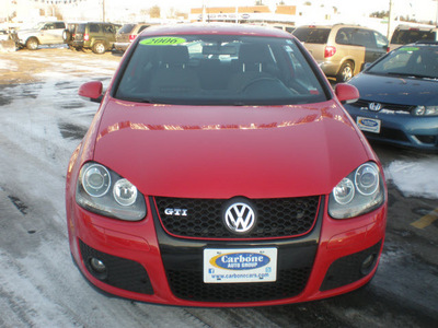 volkswagen gti 2006 red hatchback gasoline 4 cylinders front wheel drive 6 speed manual 13502