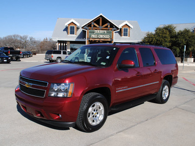 chevrolet suburban 2011 maroon suv lt flex fuel 8 cylinders 2 wheel drive automatic 76087