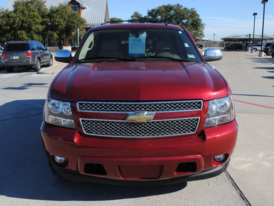 chevrolet tahoe 2009 maroon suv ltz gasoline 8 cylinders 2 wheel drive automatic 76087