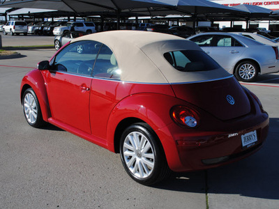 volkswagen new beetle 2008 red gasoline 5 cylinders front wheel drive automatic 76087