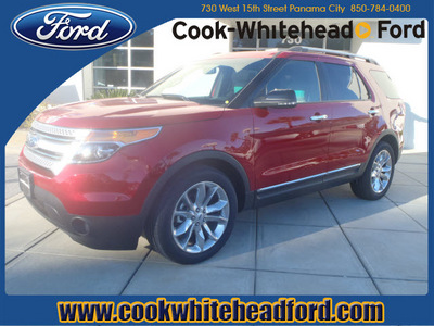 ford explorer 2012 red suv xlt gasoline 6 cylinders 2 wheel drive automatic 32401