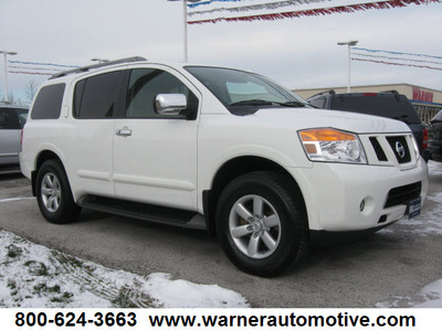 nissan armada 2010 white suv se gasoline 8 cylinders 4 wheel drive automatic 45840