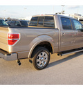 ford f 150 2011 beige lariat gasoline 6 cylinders 2 wheel drive automatic 77388