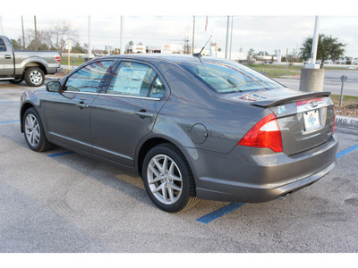 ford fusion 2012 gray sedan sel flex fuel 6 cylinders front wheel drive automatic 77388