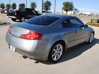 infiniti g35 2006 gray coupe gasoline 6 cylinders rear wheel drive automatic 76018