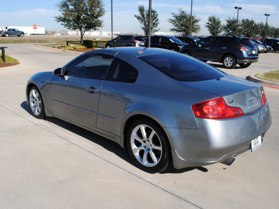 infiniti g35 2006 gray coupe gasoline 6 cylinders rear wheel drive automatic 76018