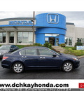 honda accord 2009 royal blue sedan ex l v6 gasoline 6 cylinders front wheel drive 5 speed automatic 07044