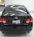 lexus gs 350 2008 black sedan gasoline 6 cylinders rear wheel drive automatic 91731