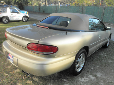 chrysler sebring 1999 gold jxi gasoline v6 front wheel drive automatic 34474