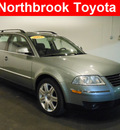 volkswagen passat 2005 gray wagon gls 1 8t gasoline 4 cylinders front wheel drive automatic 60062