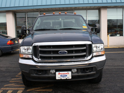 ford f 350 super duty 2003 true blue xlt diesel 8 cylinders 4 wheel drive automatic with overdrive 08753