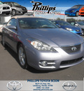 toyota camry solara 2007 blue sle v6 gasoline 6 cylinders front wheel drive automatic 34788