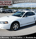 ford mustang 2000 white coupe gasoline 6 cylinders rear wheel drive automatic 77388