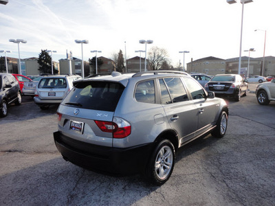 bmw x3 2005 blue suv awd gasoline 6 cylinders all whee drive automatic with overdrive 60546