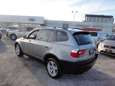 bmw x3 2005 blue suv awd gasoline 6 cylinders all whee drive automatic with overdrive 60546