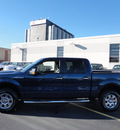ford f 150 2010 blue xlt 4x4 flex fuel 8 cylinders 4 wheel drive automatic with overdrive 60546