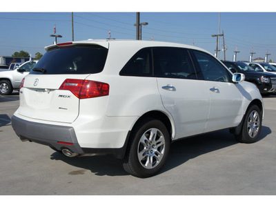 acura mdx 2009 white suv w tech w res gasoline 6 cylinders all whee drive automatic 77090