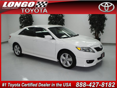 toyota camry 2008 white sedan se gasoline 4 cylinders front wheel drive automatic 91731