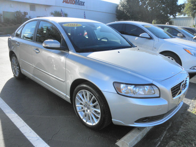 volvo s40 2011 silver sedan t5 gasoline 5 cylinders front wheel drive automatic 34474