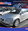 volvo s40 2011 silver sedan t5 gasoline 5 cylinders front wheel drive automatic 34474