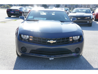 chevrolet camaro 2012 blue coupe ls gasoline 6 cylinders rear wheel drive automatic 77090