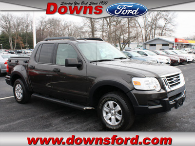 ford explorer sport trac 2007 dark stone suv xlt gasoline 6 cylinders 4 wheel drive automatic with overdrive 08753