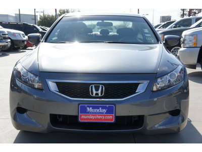 honda accord 2009 gray coupe lx s gasoline 4 cylinders front wheel drive 5 speed automatic 77090