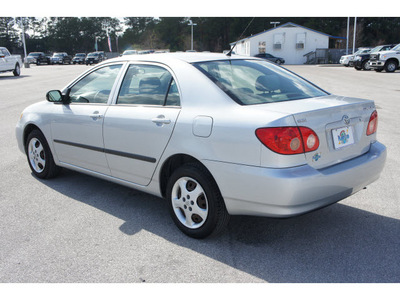 toyota corolla 2005 silver sedan ce gasoline 4 cylinders front wheel drive automatic 77388