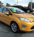 ford fiesta 2011 yellow hatchback ses gasoline 4 cylinders front wheel drive 5 speed manual 32783