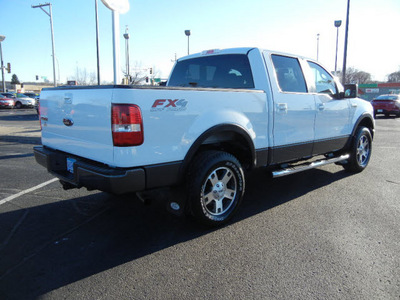ford f 150 2008 white pickup truck supercrew fx4 off road flex fuel 8 cylinders 4 wheel drive automatic 56301