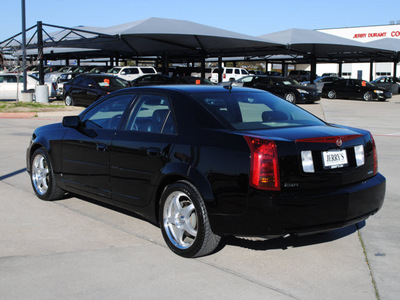 cadillac cts 2007 black sedan gasoline 6 cylinders rear wheel drive automatic 76087