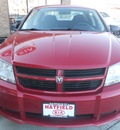 dodge avenger 2009 dk  red sedan gasoline 4 cylinders front wheel drive 4 speed automatic 43228