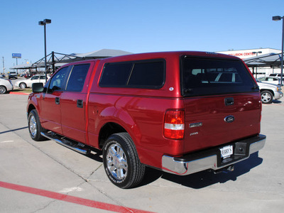 ford f 150 2008 red xlt flex fuel 8 cylinders 2 wheel drive automatic with overdrive 76087