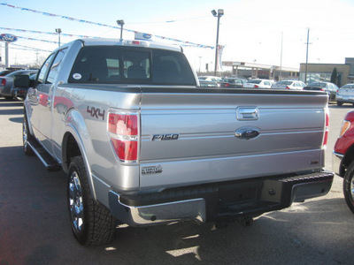 ford f 150 2010 silver lariat flex fuel 8 cylinders 4 wheel drive automatic 62863