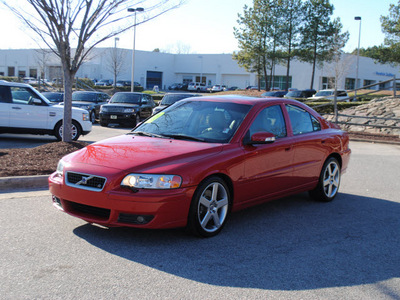 volvo s60 2007 red sedan r gasoline 5 cylinders all whee drive automatic 27511